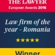 Law Firm of the Year: Romania (The Lawyer European Awards 2016)